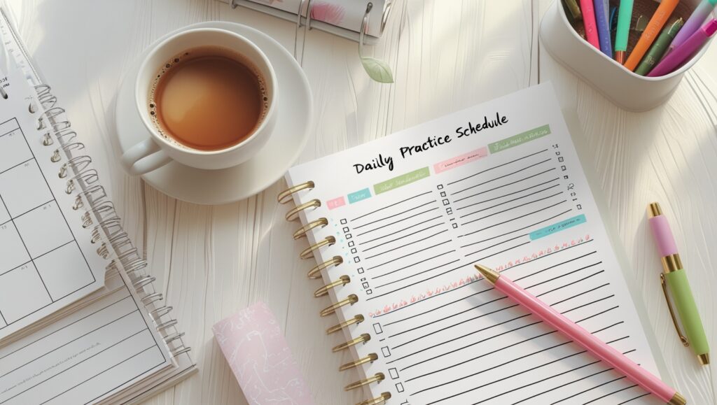 Create a Consistent Daily or Weekly Practice Schedule