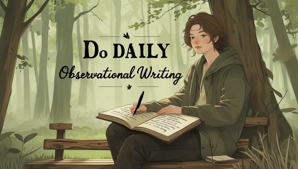 Do Daily Observational Writing